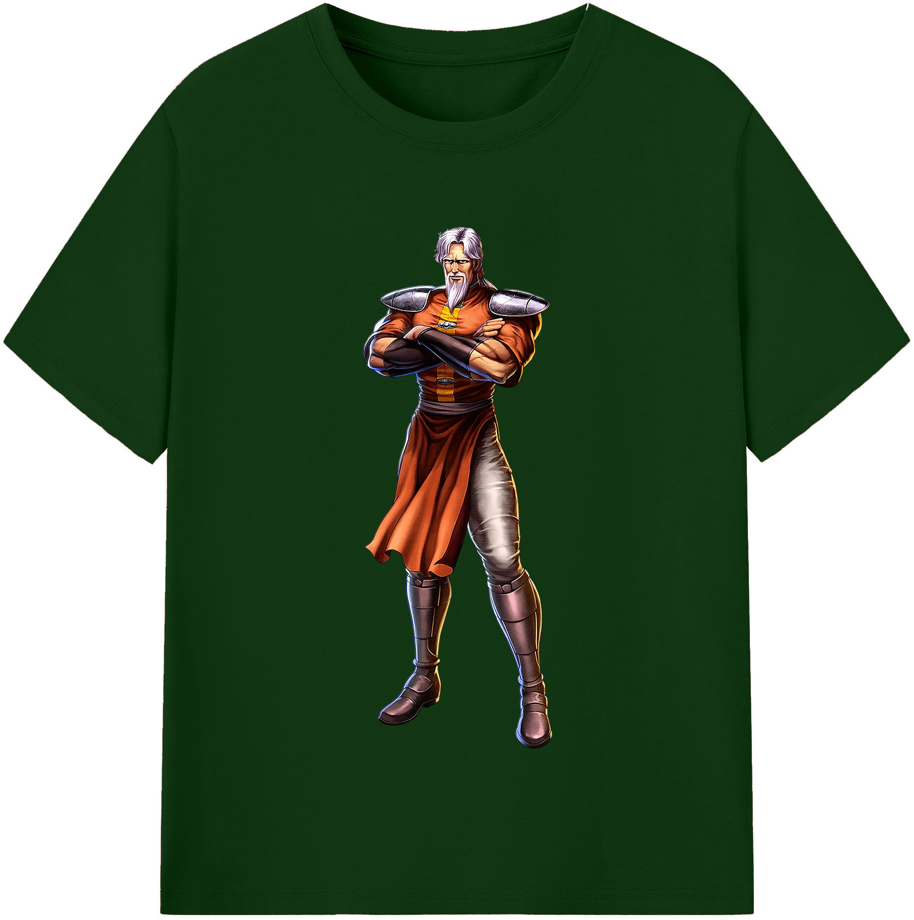 （画像用） 北斗の拳 Fist of the North Star 綿100％半袖Tシャツ（フロントプリント）